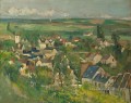 Vista de Auvers Paul Cézanne